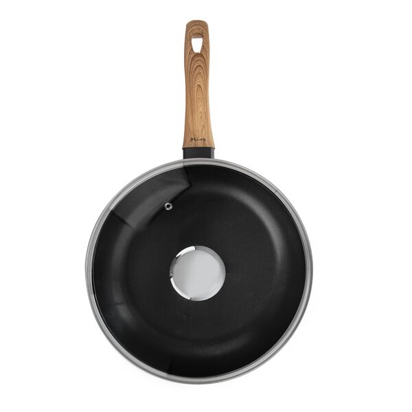 Pánev GRANDE WOODEN s poklicí pr. 28 cm