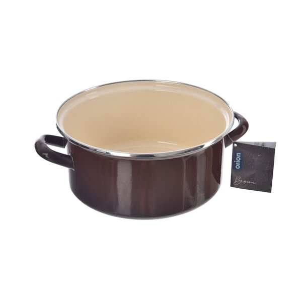 Kastrol BROWN Lem 4 l