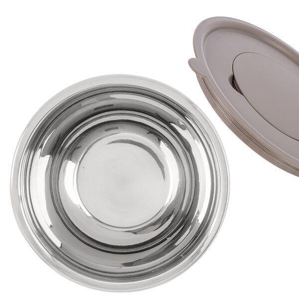 Šlehací mísa s víkem BEIGE pr. 25,7 cm