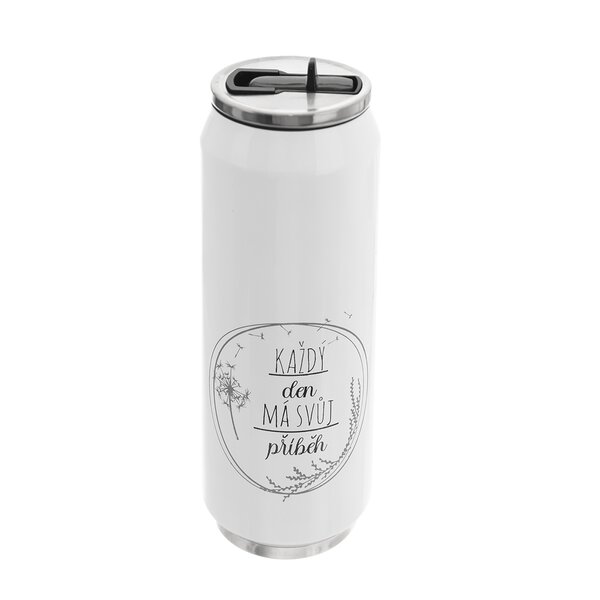 Termoska plechovka KAŽDÝ DEN 0,5 l
