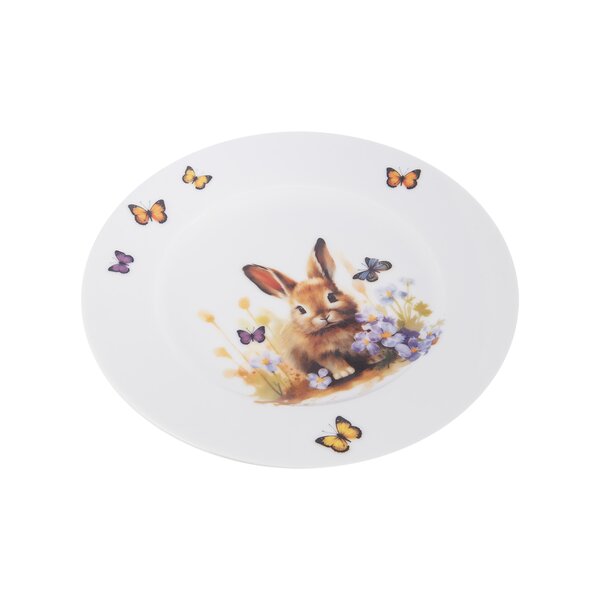 Dezertní talíř JARO zajíc pr. 20 cm