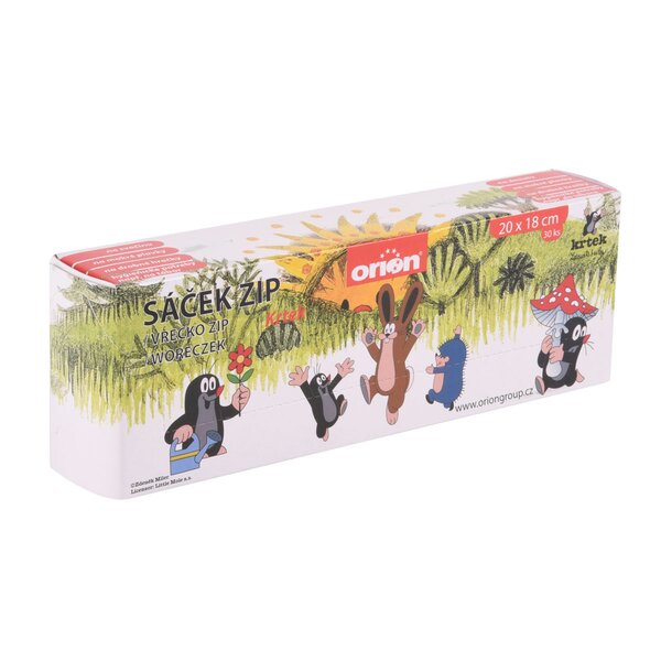Sáček ZIP KRTEK 30 ks