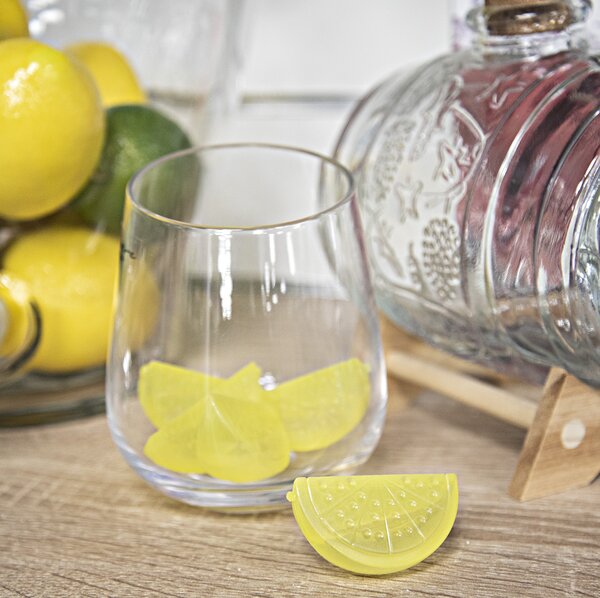 Forma na led - ledové kostky citron 