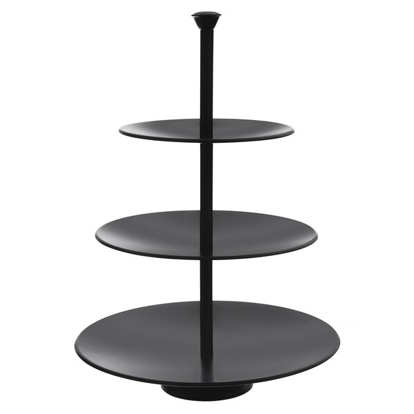 Servírovací stojan BLACK 3 patra