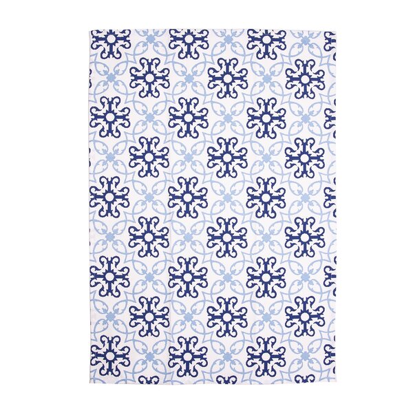 Kuchyňská utěrka Blue shapes 3 ks
