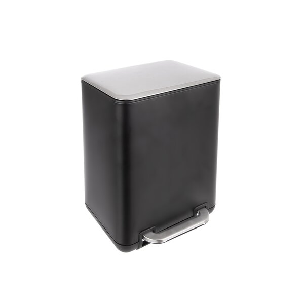Odpadkový koš BLACK 6 l