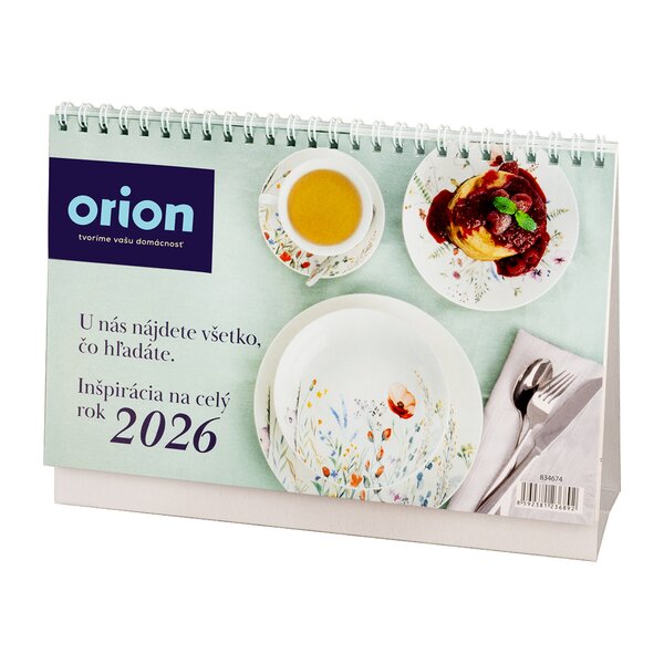Stolní kalendář Orion 2026