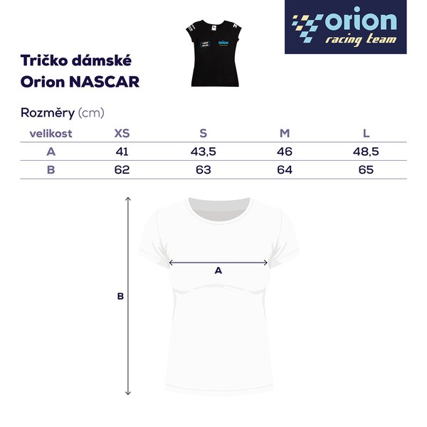 Tričko dámské Orion NASCAR vel. XS