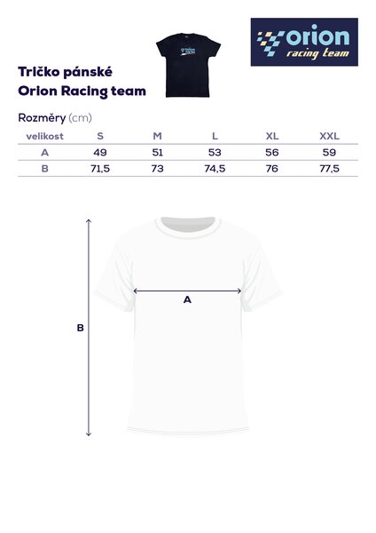 Tričko pánské Orion RACING vel. S