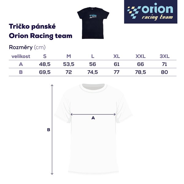 Tričko pánské Orion RACING vel. XXL