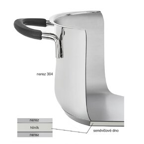 Kastrol DALIE s poklicí 5,3 l