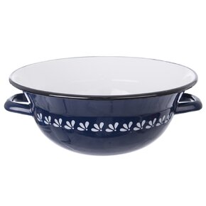 Zadělávací mísa MODROBÍLÁ pr. 26 cm