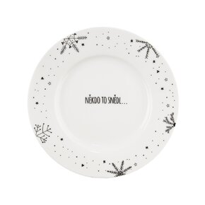 Dezertní talíř VLOČKA pr. 20 cm