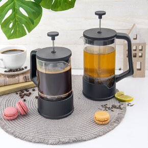 Konvička french press BLACK 0,65 l
