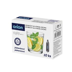 Bombička CO2 sifón PUREhome 10 ks jednorázová
