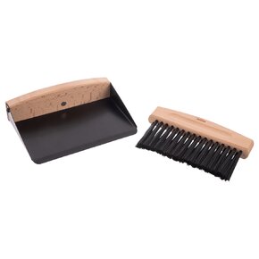 Smetáček s lopatkou a magnetem mini BLACK