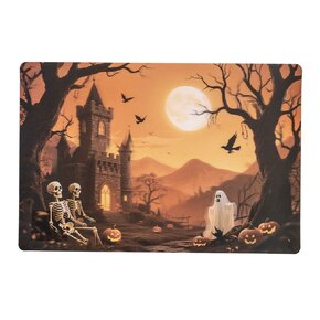 Plastic placemat Halloween 42x28 cm mix