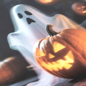 Plastic placemat Halloween 42x28 cm mix