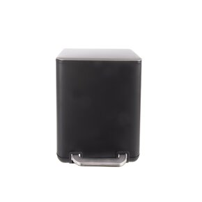Odpadkový koš BLACK 6 l