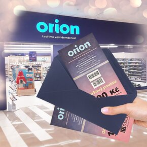 Dárkový poukaz Orion/Indecor 300 Kč