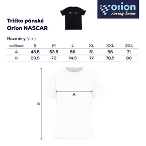 Tričko pánské Orion NASCAR vel. XL